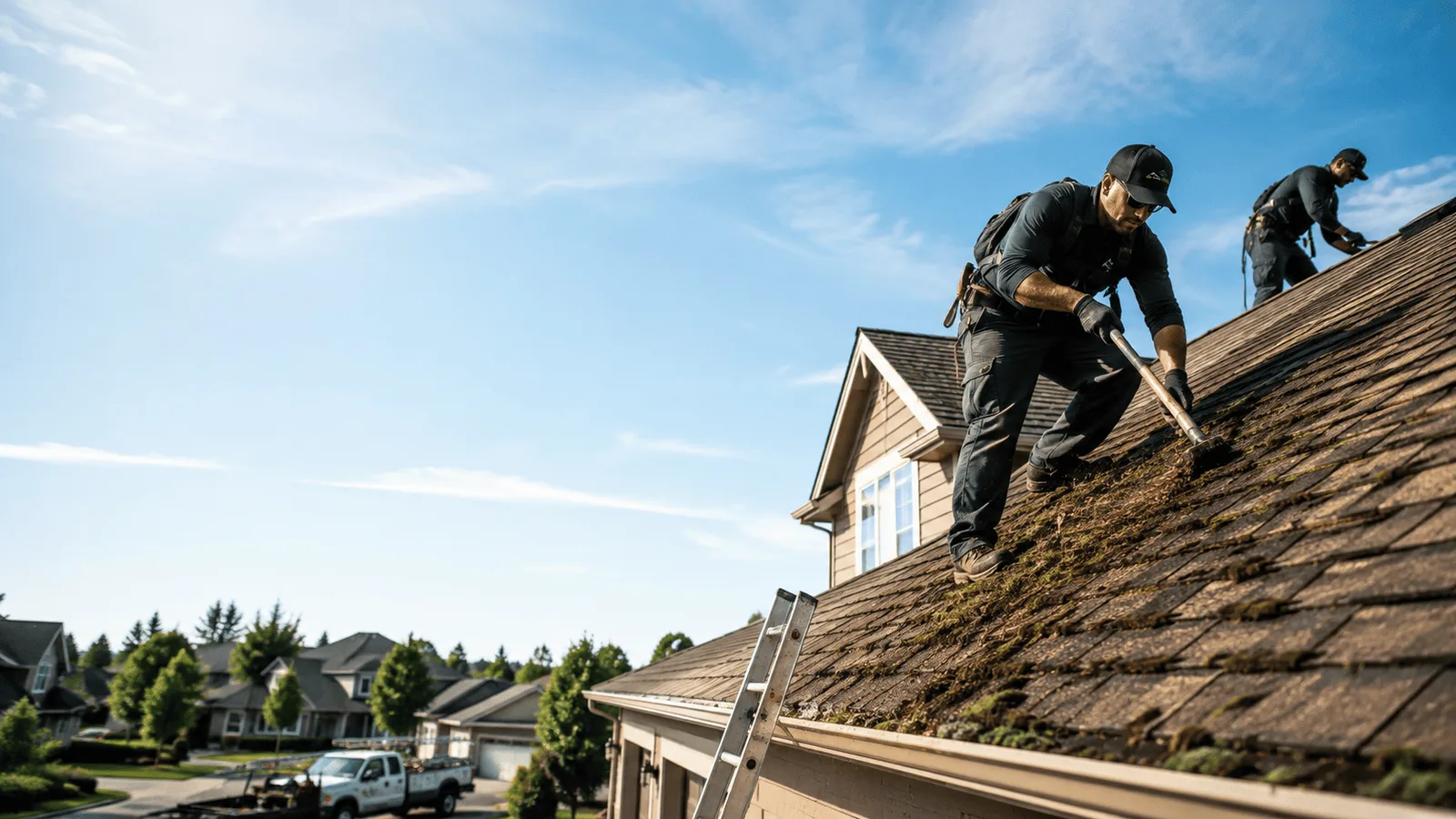 Roof Moss Removal in Elk River, ID near me